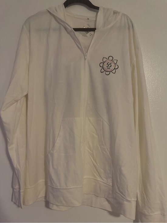 Disney Sweaters - Disneyland It’s A Small World white Zipper Sweater
